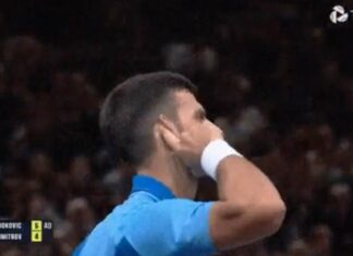 Новак до публиката во Париз: Ајде сега да ве слушнам! (ВИДЕО)