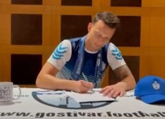 Гостивар се пофали со „гол машината“ Петар Слишковиќ