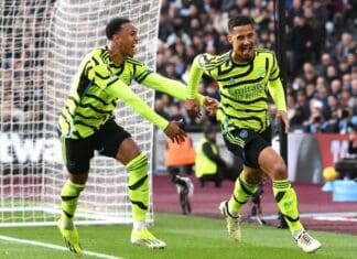 Дебакл на Вест Хем: Арсенал се поигруваше со „чеканите“