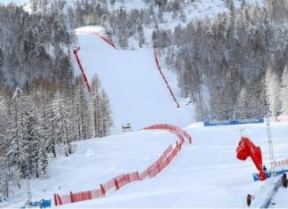 Поради снегот откажан и вториот супервелеслалом во Италија