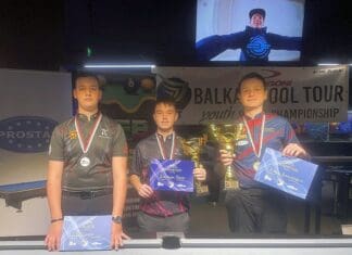 Две први и едно второ место за младинците на БП во билијард