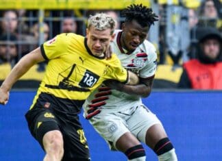 Баер одбива да биде поразен – во 97. минута извлече реми во Дортмунд