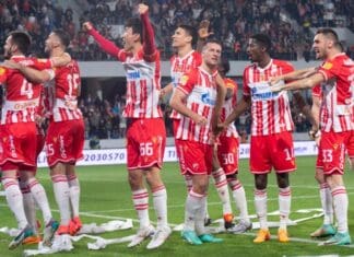 Ц. Звезда го освои Купот на Србија и дојде до четврта двојна круна во низа