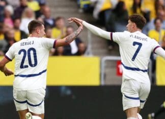 Србија убедливо ја совлада Шведска