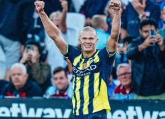 Халанд со хет-трик го потона Вест Хем