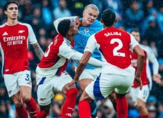 Џон Стонс со гол во 98. минута го спаси Сити од пораз од Арсенал