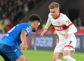 Штутгарт се спаси од пораз во 100. минута