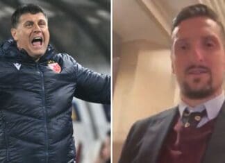 Милојевиќ кон Кузмановиќ: Звезда победи поради тебе