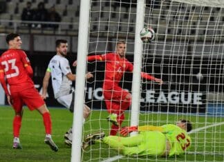 Македонија води против Летонија – Серафимов на вистинското место (ВИДЕО)