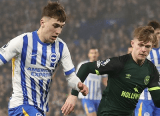 Брајтон и Брентфорд си поделија по бод!