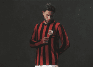 Италијанска елеганција: Милан го претстави ретро дресот по повод 125-тиот роденден! (ФОТО+ВИДЕО)