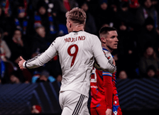 ЛЕ и ЛК: Хојлунд со два гола му донесе триумф на Јунајтед кај Плзен!