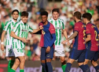 Со гол во 94. минута, Бетис за првпат по 7 години извади бод против Барса на својот стадион (ВИДЕО)