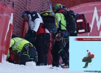 Францускиот скијач пуштен од интензивна нега по операцијата на главата