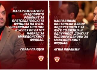 Пандев и Ибраими единствени: Направивме вистински избор, Омерагиќ е најдоброто решение за претседател