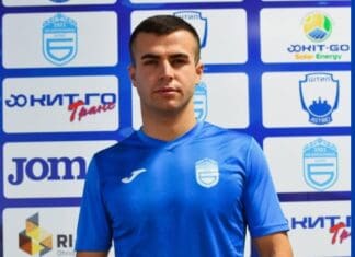 Стефан Бабунски во дресот на Брегалница