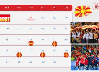 Ова се најважните датуми за Македонија во јануари!