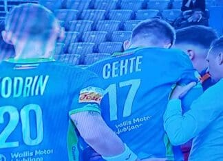 Цехте потешко се повреди, на носилки го изнесоа од теренот!