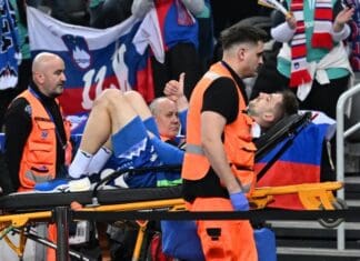 Потврдена лошата вест за Словенија: Цехте скршил најмалку две ребра
