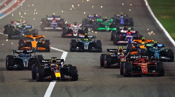 formula 1 grid