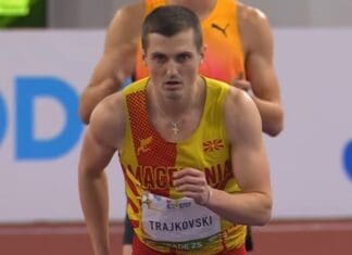 Трајковски за историја: Со нов македонски рекорд обезбеди финале во скок во далечина на ЕП во сала!