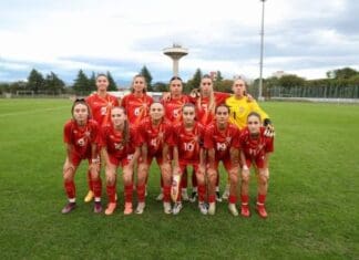 У17: Женската репрезентација на тренинг камп во Дојран