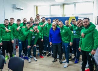 Легендарниот Анте Костелиќ им посака среќа на ракометарите на Пелистер пред утрешниот дуел со Динамо Букурешт! (ФОТО)