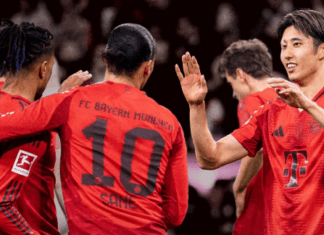 Баерн ГАЗИ, броеше до четири против Франкфурт!