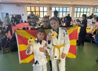 Изабела и Филип Зајкови со златни медали на „Абу Даби Гренд Слемот“ во Рим 2025 (ФОТО)