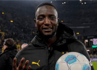 Гираси броеше до четири: Дортмунд ја наполни мрежата на Унион Берлин!