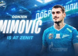 Мимовиќ на крајот заврши во Зенит