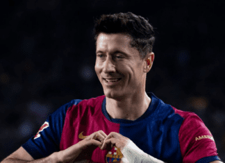 Барса е лидер во Ла Лига: Левандовски со гол од пенал за победа над Рајо! (ВИДЕО)