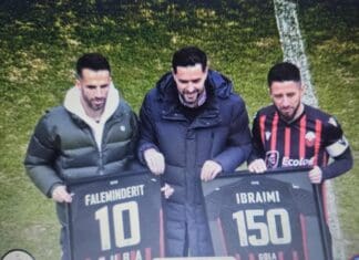 Шкендија го испочитува Хасани, и му честиташе на Ибраими за 150 гола
