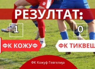 Тиквеш загуби на контролата против Кожуф