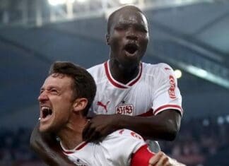 Штутгарт е првиот патник во полуфиналето на Германскиот куп