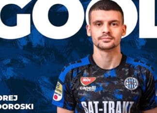 Тодороски постигна гол за ТСЦ во победата над Чукарички