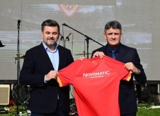 Новоматик е нов спонзор на Фудбалската федерација на Македонија