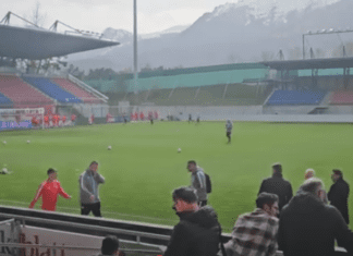 Ашковски го напушти тренингот! (ВИДЕО)