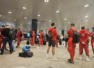 Репрезентативците пристигнаа во Цирих!