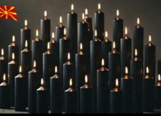 Македонија во солзи, нека ви е светол патот кон вечноста!