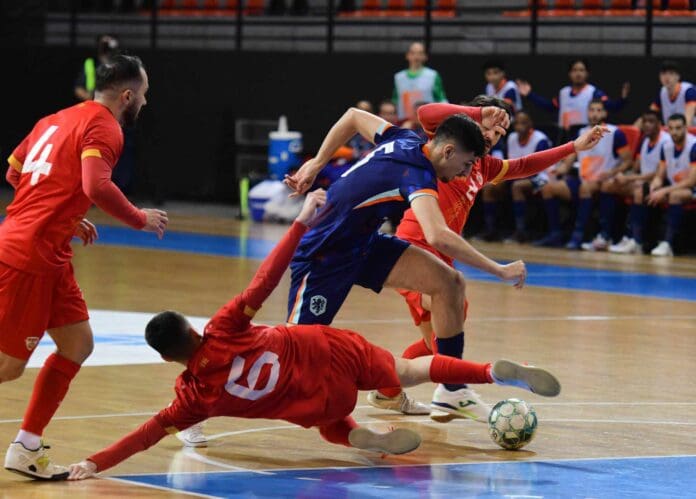 Futsal Makedonija so Holandija
