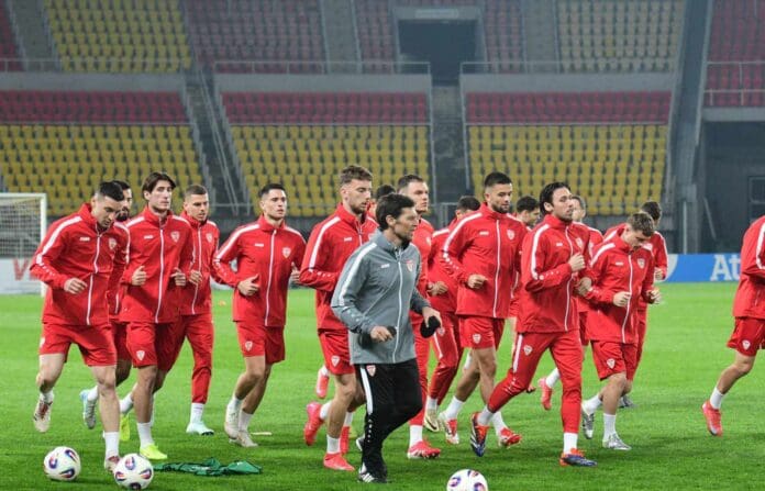 Makedonija trening na Arena