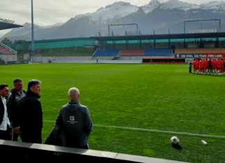 И претседателот Омерагиќ на тренингот на националите во Вадуц: Македонија утре оди на победа! (ФОТО+ВИДЕО)