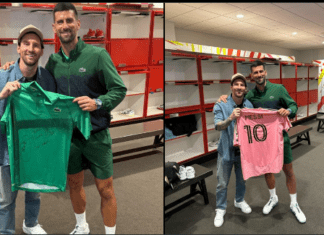 Најдобрите на сите времиња во фудбалот и тенисот: Лесно му е на Новак кога Меси навива за него! (ФОТО+ВИДЕО)