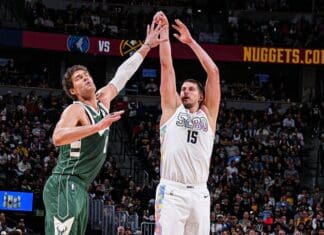 Јокиќ се врати со трипл-дабл, Леброн со звукот на сирената за триумф на Лејкерс