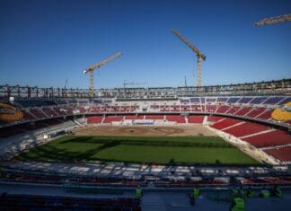 Еве до каде е изградбата на новиот “Камп Ноу“! (ФОТО)