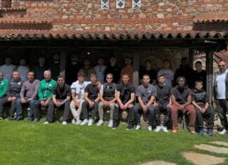 На Велики Петок: Фудбалерите на Брера во посета на манастирот Св.Леонтиј во Водоча! (ФОТО)