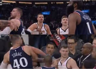 Тепачка на натпреварот Клиперс – Денвер, судијата додели шест технички грешки (ВИДЕО)