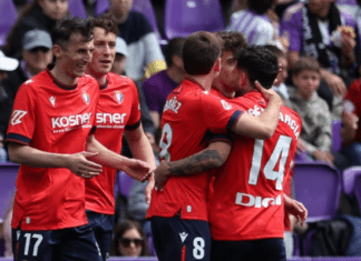 Осасуна со победа кај последниот во Ла Лига!