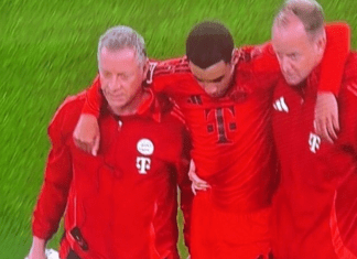 Шок за Баерн: Пред најважните битки остана без фудбалер од 140 милиони евра